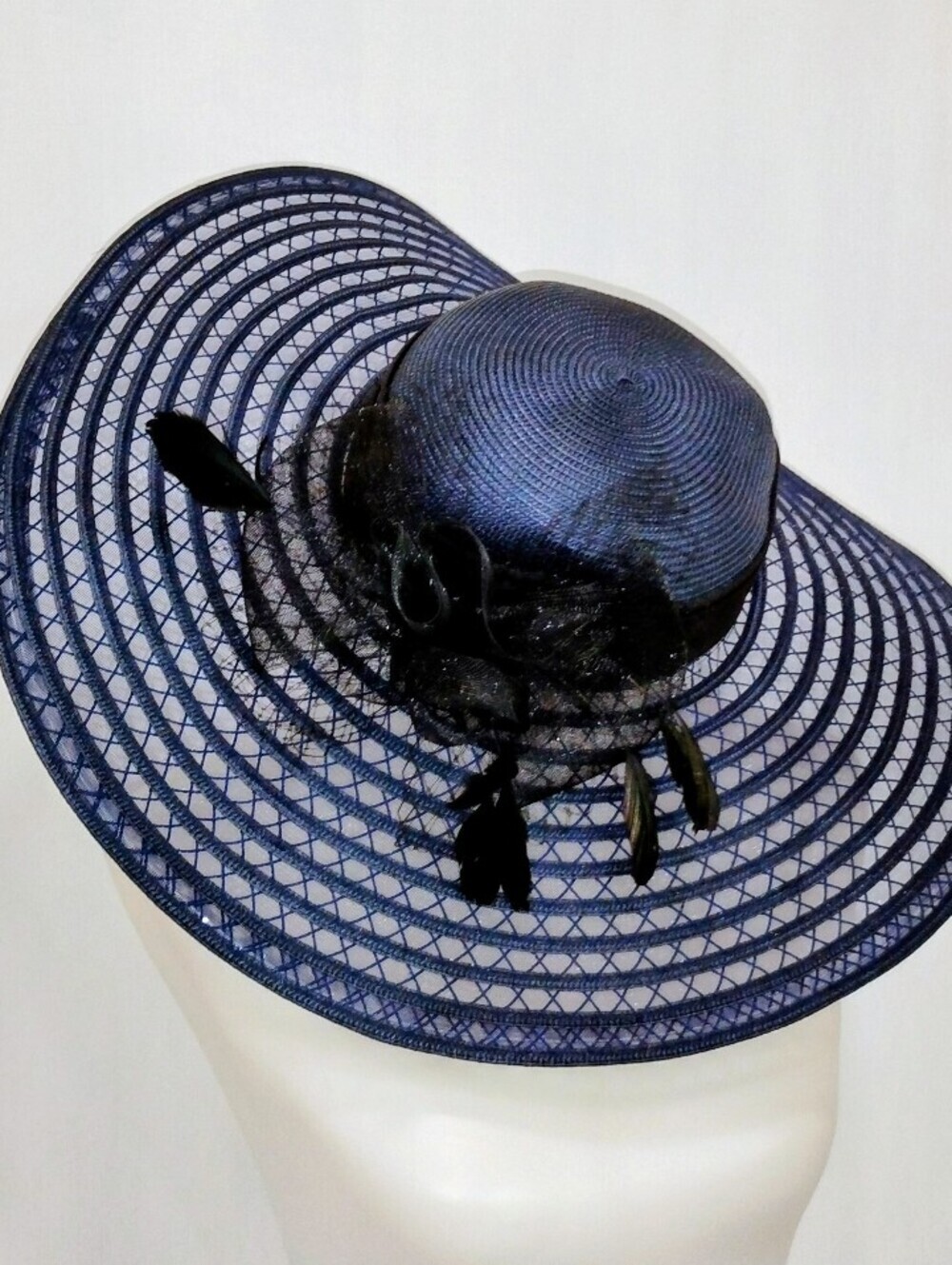 LARGE GRACEFUL SUMMER HAT